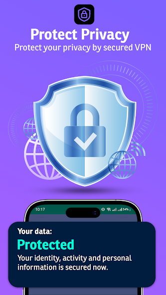 TrymeVPN server selection screen